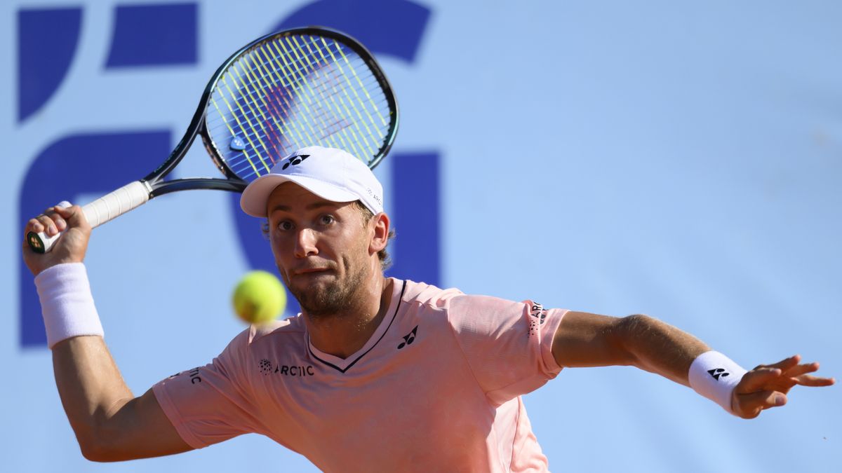 PAP/EPA / ANTHONY ANEX / Na zdjęciu: Casper Ruud