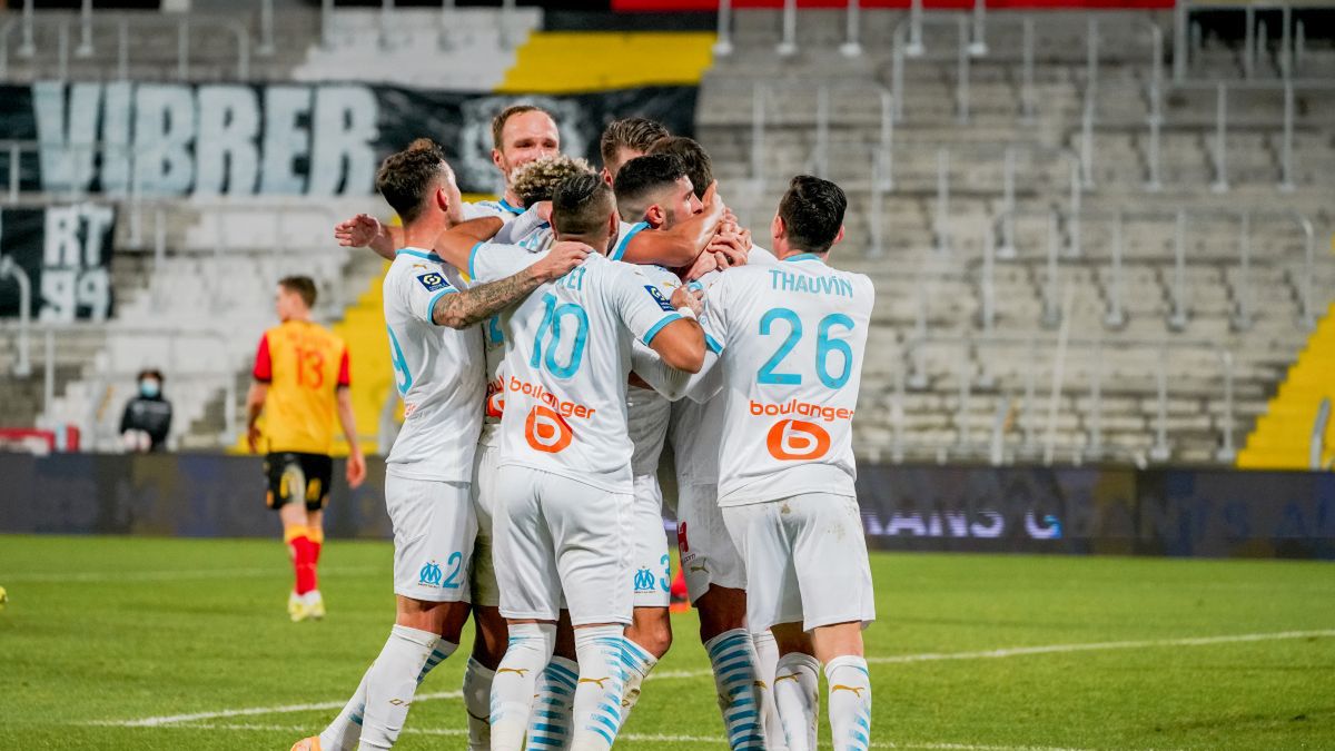 Getty Images / Jonathan Bartolozzi / Na zdjęciu: piłkarze Olympique Marsylia