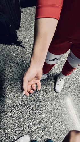 Opuchlizna na prawej ręce Julii Szeremety