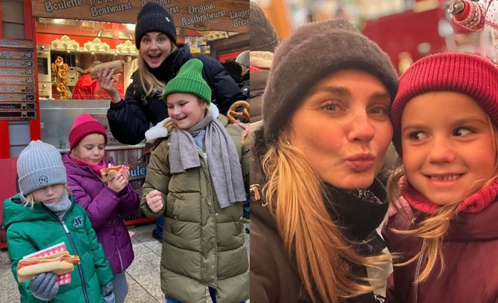 Małgorzata Socha eksploruje Berlin z gromadką dzieci