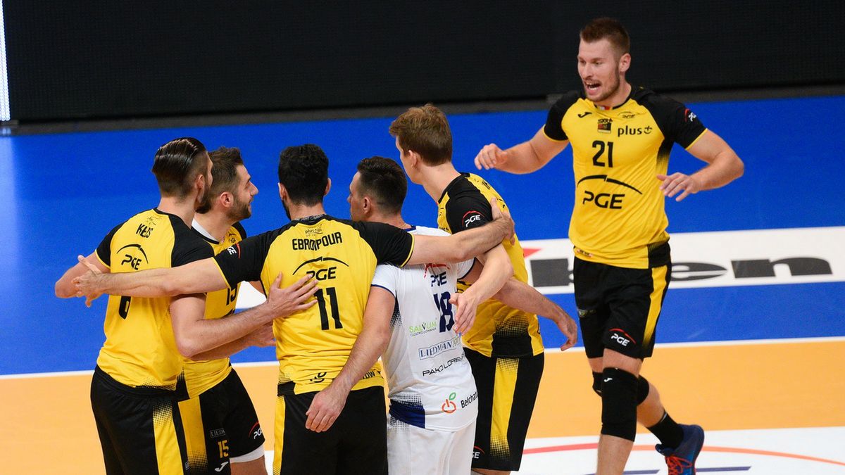 WP SportoweFakty / Paweł Piotrowski / Na zdjęciu: siatkarze PGE Skry Bełchatów