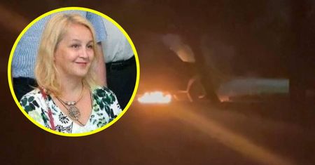 Zapłonęło auto kolaborantki. "Mam nadzieję, że już się nie uśmiecha"
