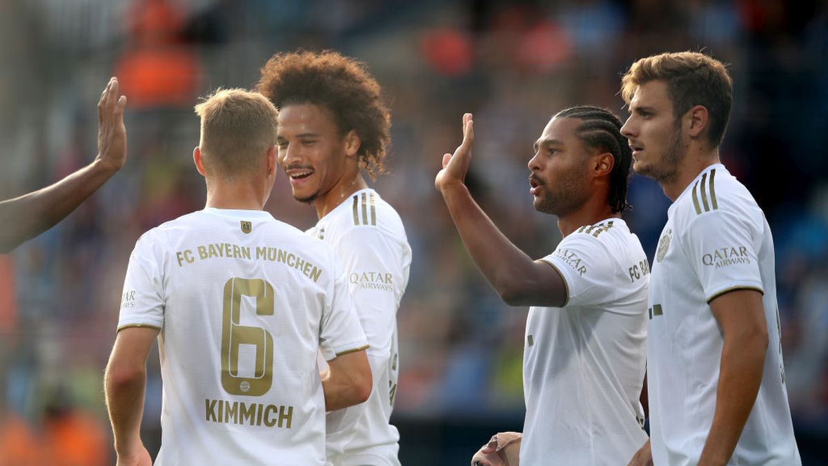 Getty Images / Christina Pahnke - sampics / Na zdjęciu: piłkarze Bayernu Monachium