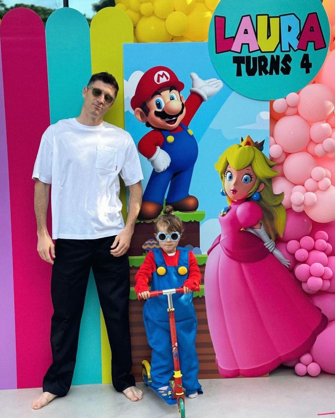 Lewandowscy wyprawili huczny kinderbal z okazji urodzin Laury i Klary