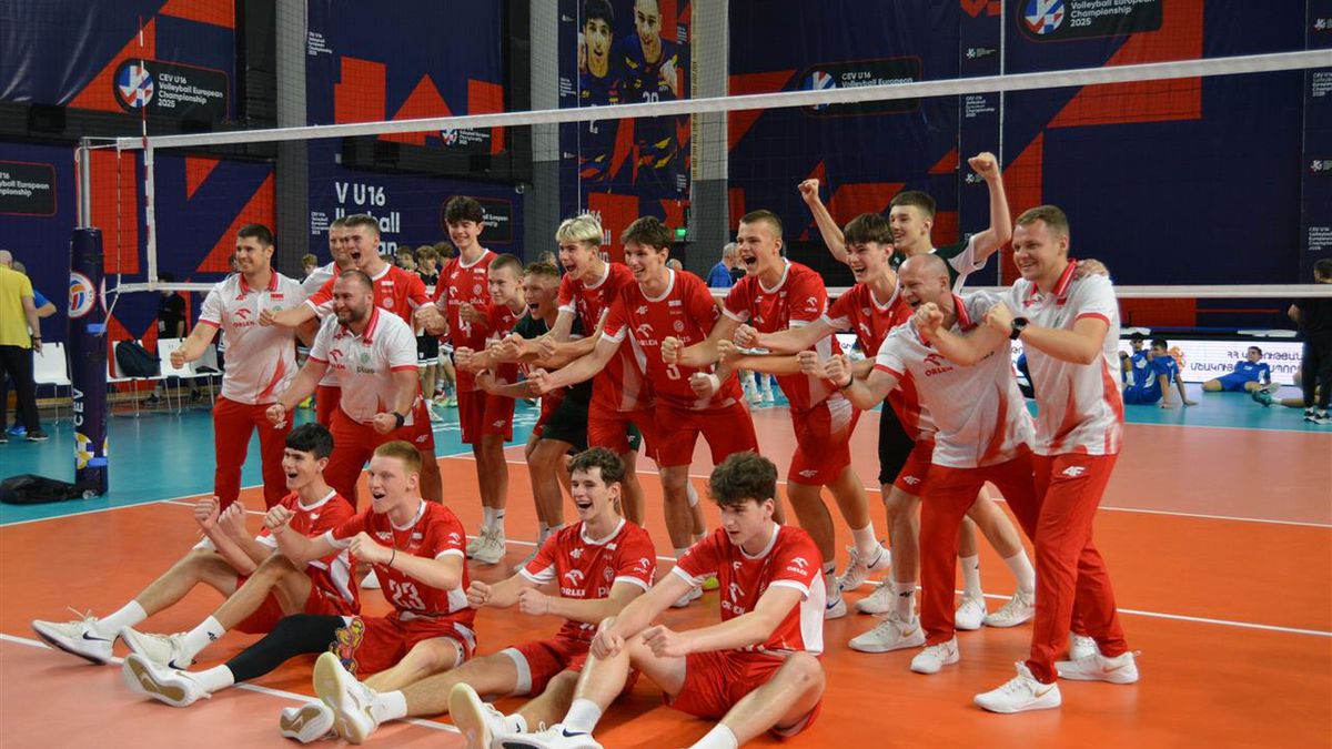 Materiały prasowe / CEV / Na zdjęciu: reprezentacja Polski U-16