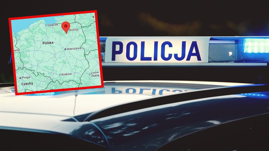 Akcja policji w gminie Rozogi