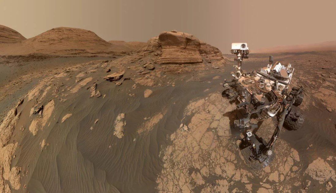 The latest selfie of the Curiosity rover