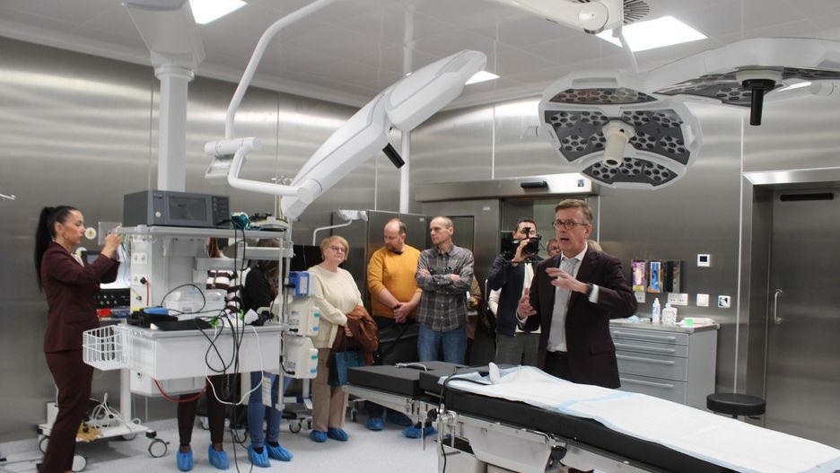 Uniwersytecka Poliklinika Weterynaryjna w Rząsce należąca do Uniwersytetu Rolniczego w Krakowie