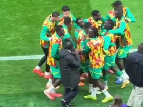 Sceny przed finałem w Afryce