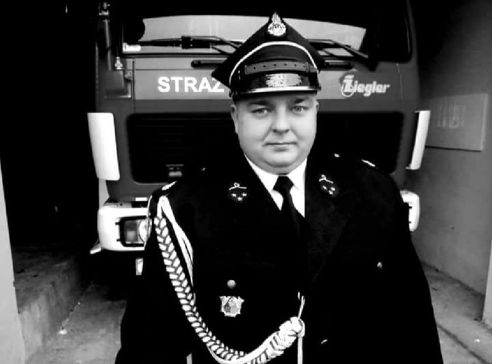 Nie żyje strażak Mateusz Śmietana / Fot. Ochotnicza Straż Pożarna w Bukownie Borze