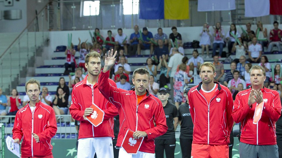 WP SportoweFakty / Asia Błasiak / Na zdjęciu: Radosław Szymanik, Jerzy Janowicz, Michał Przysiężny, Łukasz Kubot i Marcin Matkowski