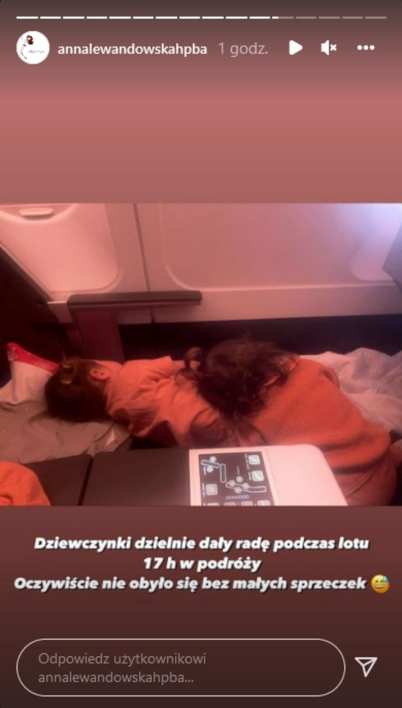 Anna Lewandowska wspomina szalony lot powrotny z Malediwów