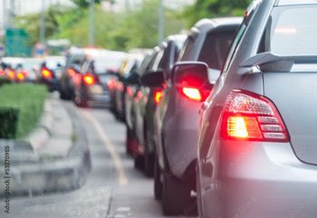 Upał zatrzymał ruch na Alei Unii – korek aż do Mickiewicza
