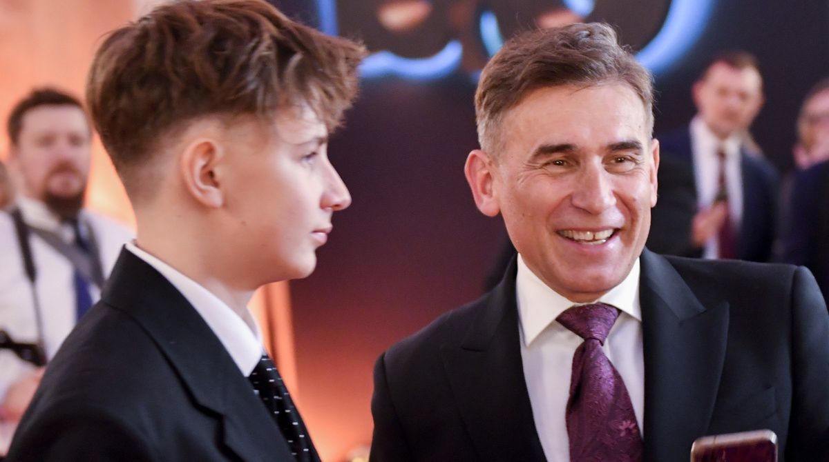 Pójdzie w ślady słynnego ojca? Stawia pierwsze kroki