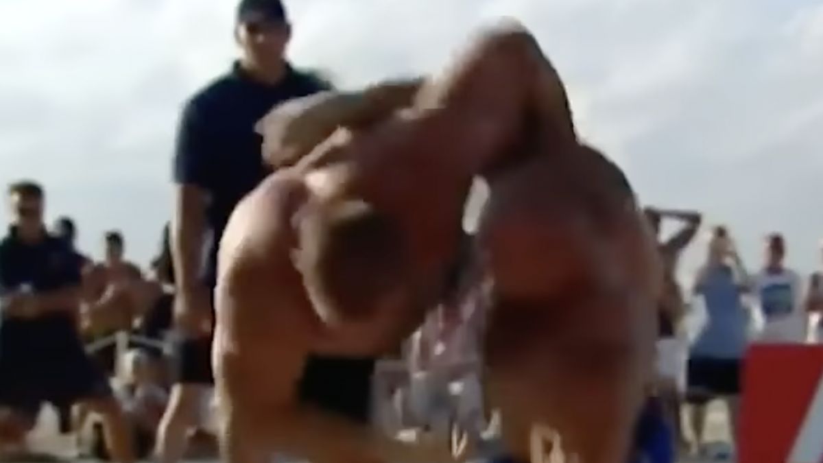 Mariusz Pudzianowski jako zapaśnik 