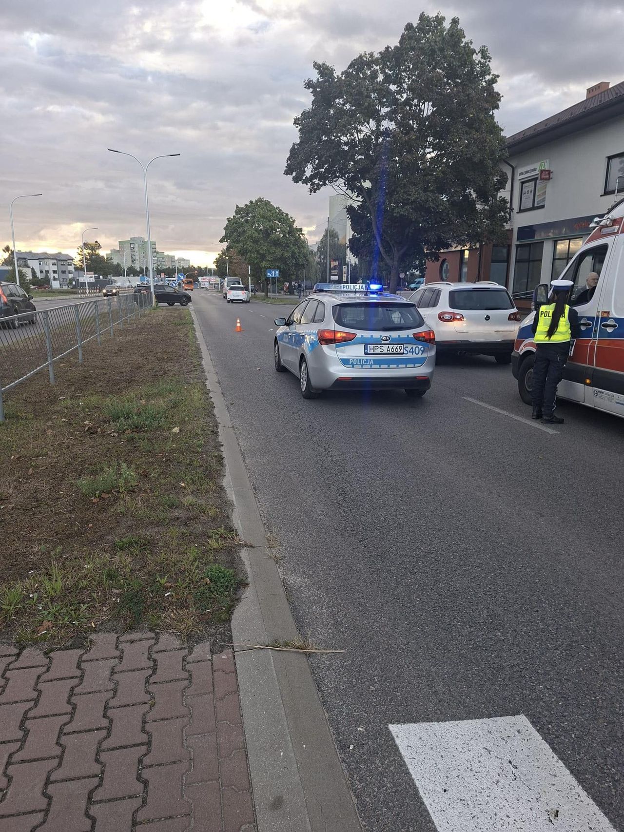 16-latek potrącony na przejściu dla pieszych