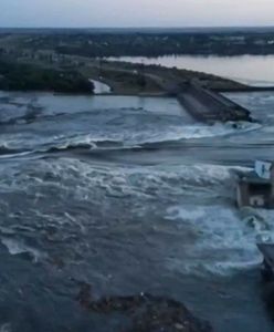 "Zniszczenie zapory to zbrodnia wojenna". Unia Europejska reaguje na zniszczenie zapory w Nowej Kachowce