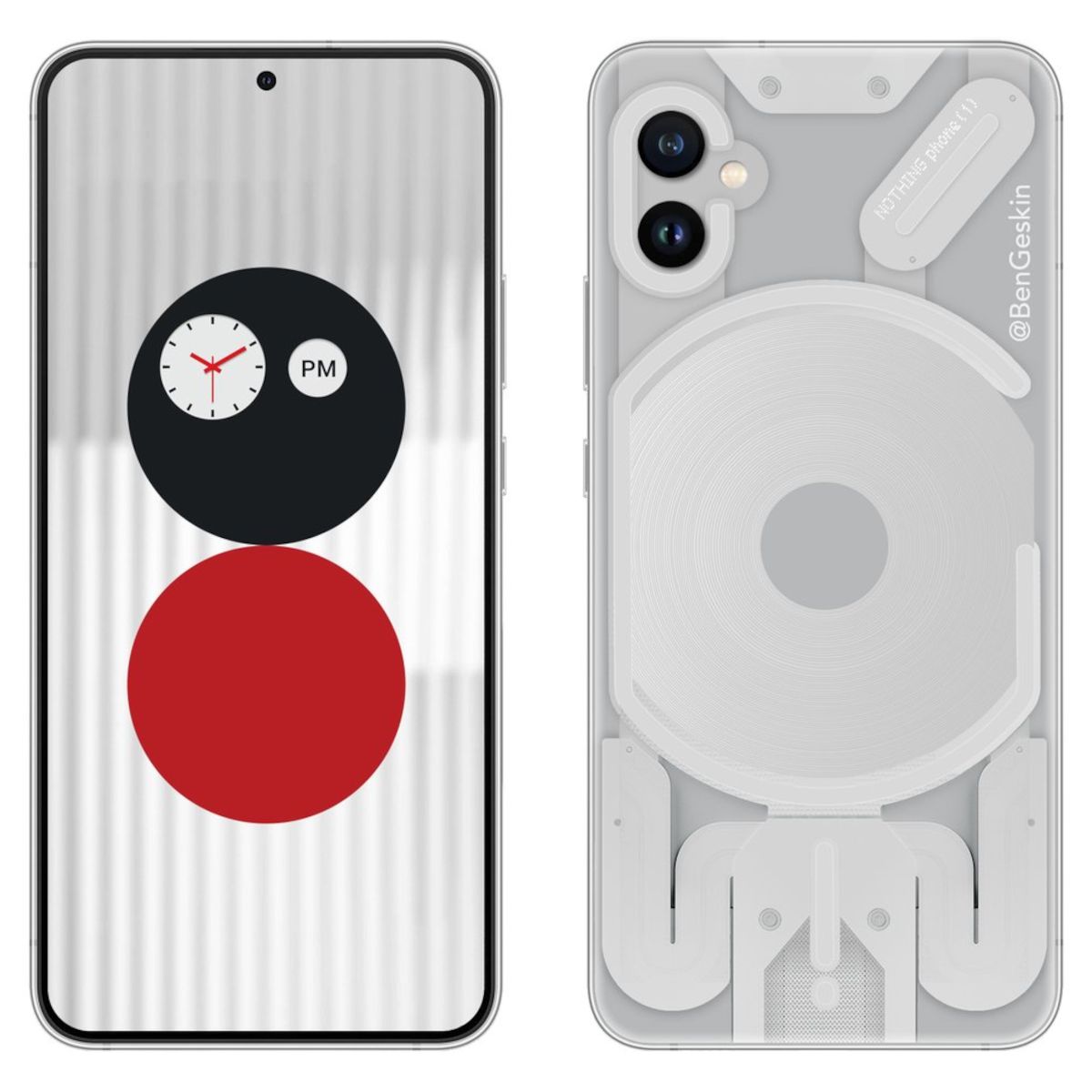 Tak wygląda Nothing Phone (1). A przynajmniej jego kawałek 3