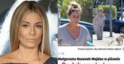 Małgorzata Rozenek z DYSTANSEM komentuje zdjęcia paparazzi w dezabilu: "Tak wyglądam w spodniach Radzia"