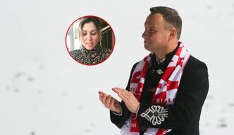 Zaskoczenie! Nie zgadniesz, z kim prezydent Duda oglądał mecz Polaków