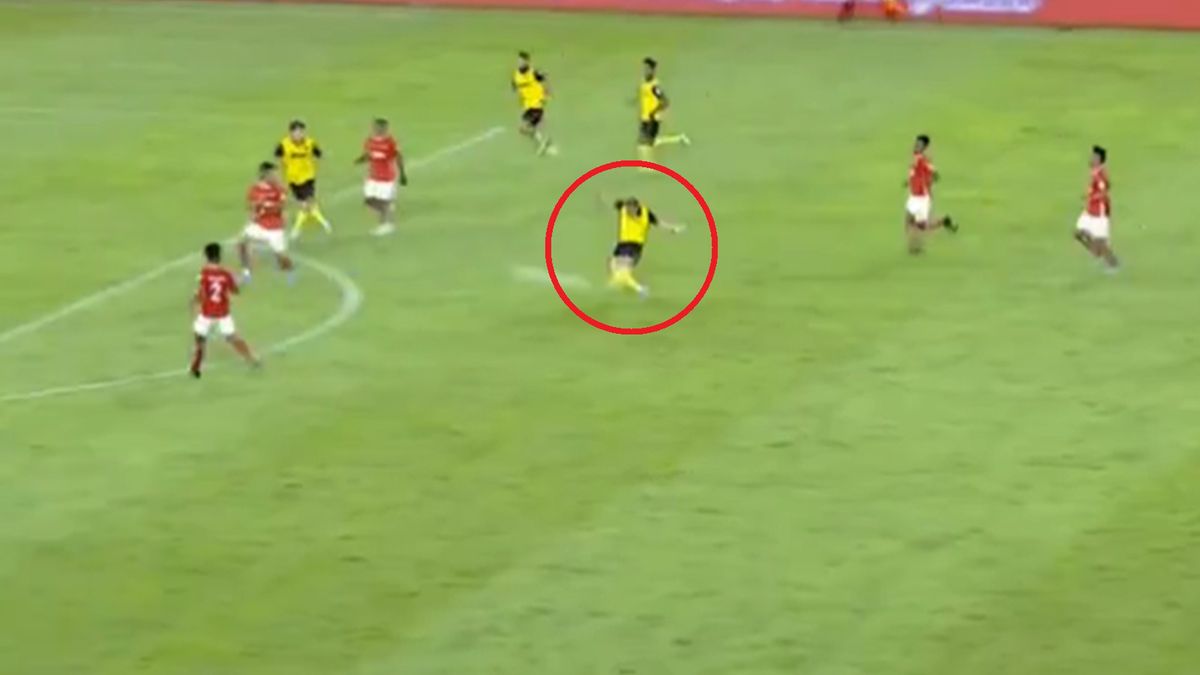 Twitter / VidioSports / Na zdjęciu: gol Płachety