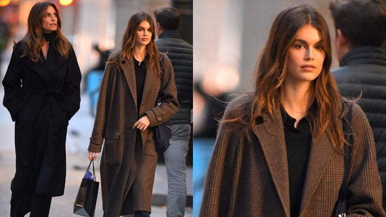 Cindy Crawford przyłapana z córką na zakupach w Nowym jorku