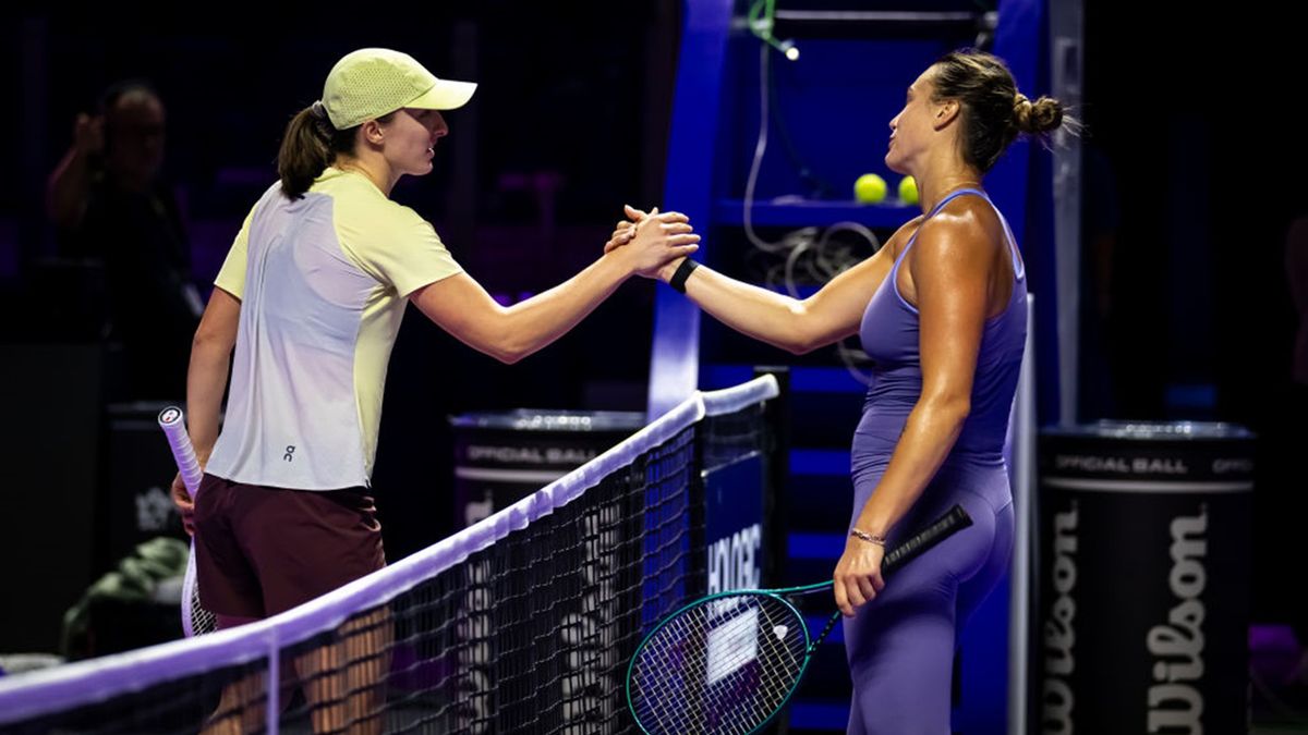 Getty Images / Robert Prange / Na zdjęciu: Iga Świątek i Aryna Sabalenka