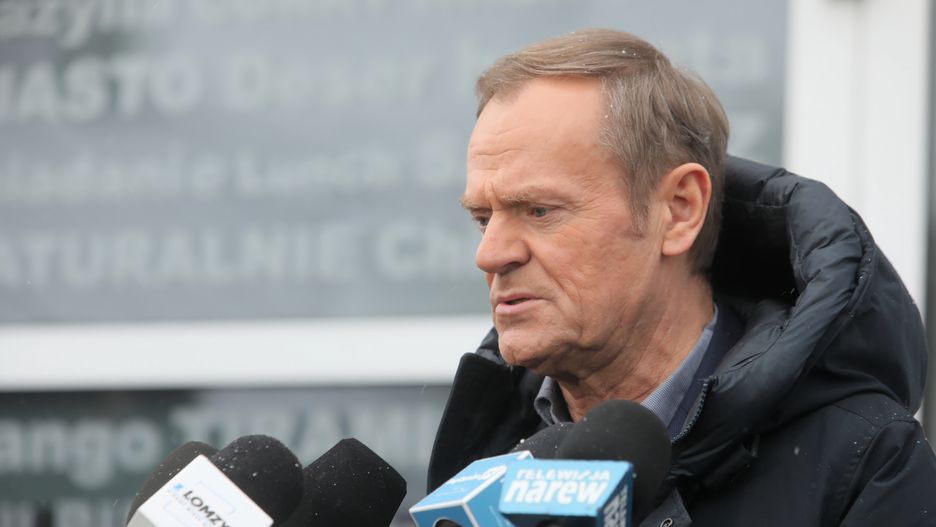 Donald Tusk został w piątek zapytany o możliwą współpracę z Lewicą