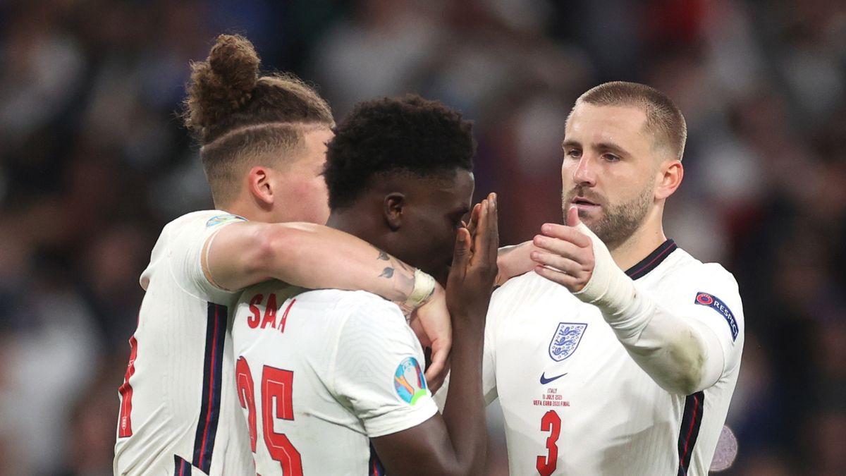 PAP/EPA / Na zdjęciu: piłkarze reprezentacji Anglii