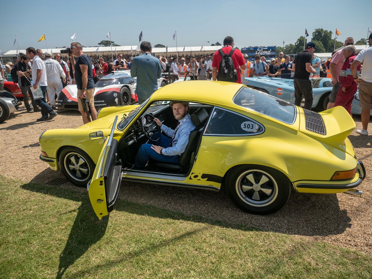 Rzeczywistość wyprzedziła moje marzenia: poprowadziłem Porsche 911 Carrerę RS 2.7 na Goodwood Hillclimb