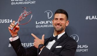 Novak Djoković z nagrodą Laureusa. To jego piąte takie wyróżnienie