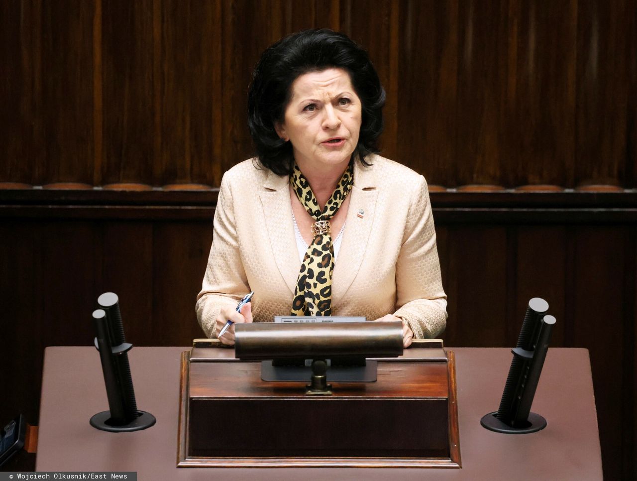 Posłanka PiS zapytana o mieszkanie komunalne. Tak zareagowała