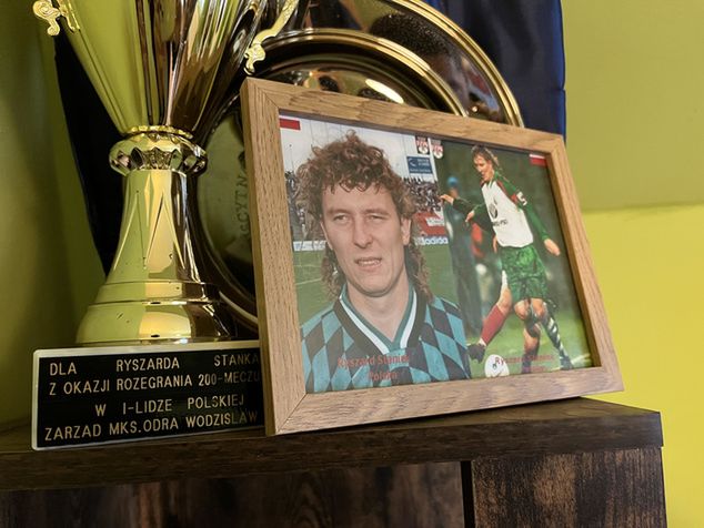 Ryszard Staniek w barwach Legii Warszawa