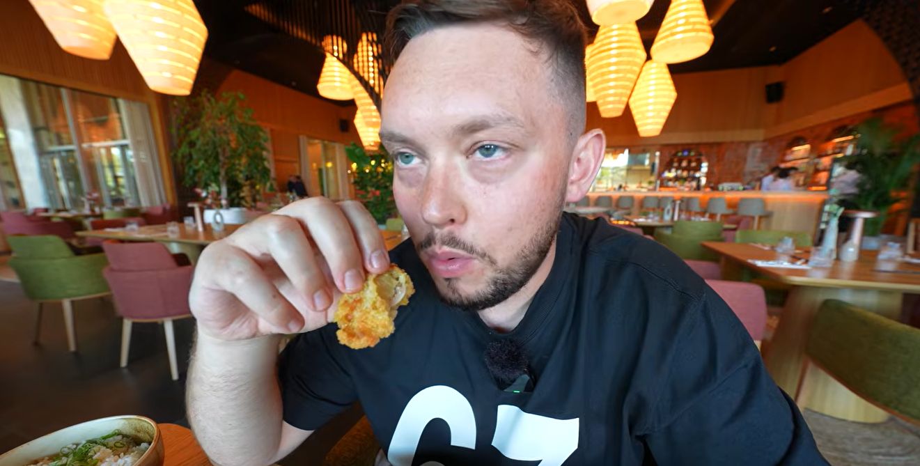 Książulo ocenił jedzenie w Hotelu Gołębiewski