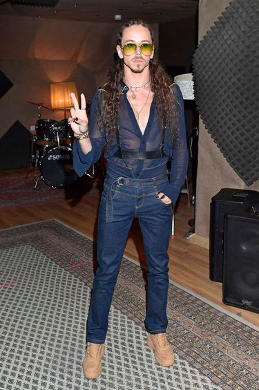 Michał Szpak na planie The Voice of Poland 9