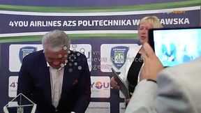 AZS Politechnika Warszawska z nowym sponsorem. "Celem europejskie puchary"