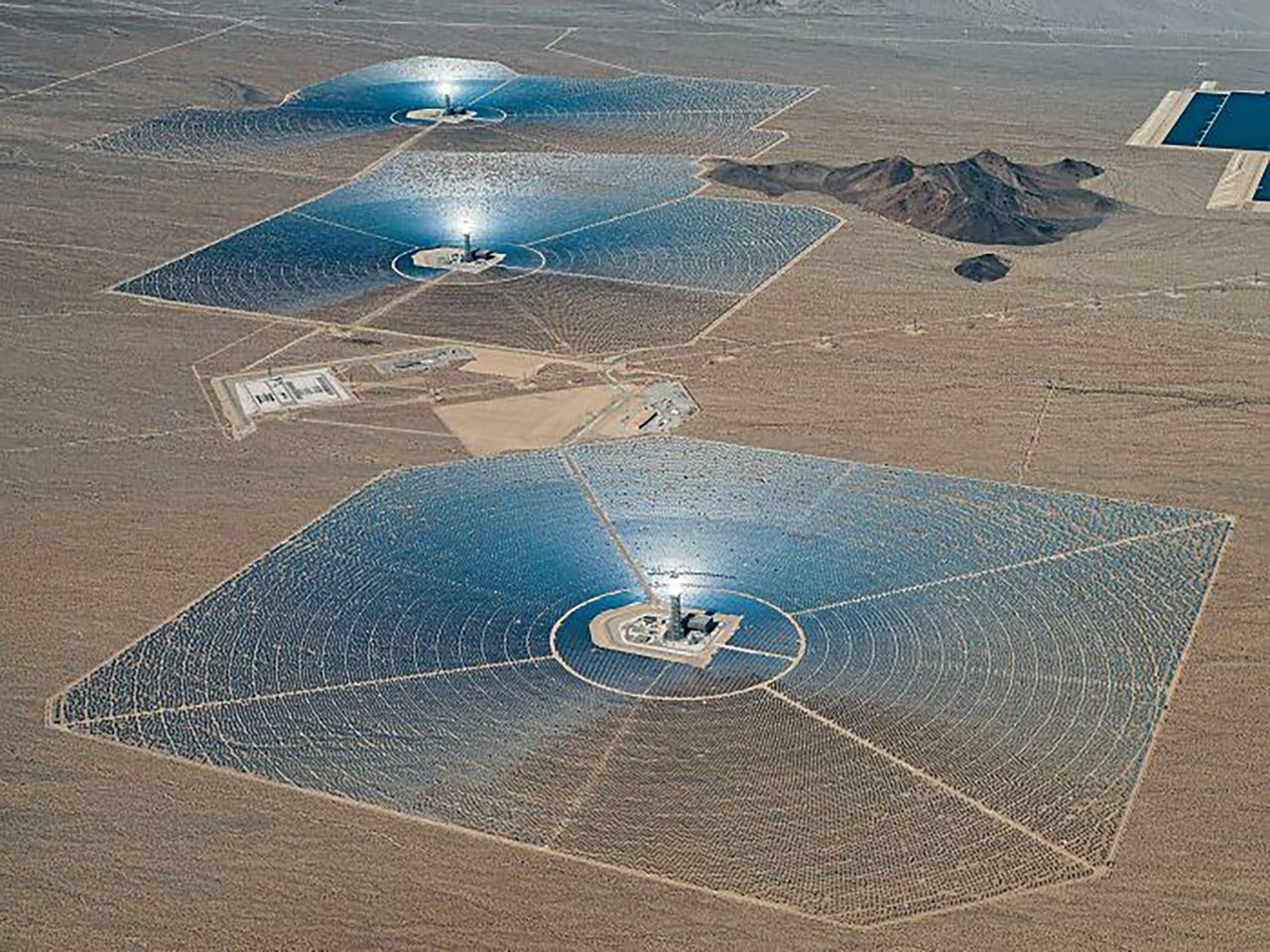 Elektrownia słoneczna w USA.