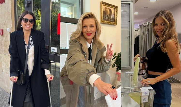 Gwiazdy, które zagłosowały już w wyborach parlamentarnych