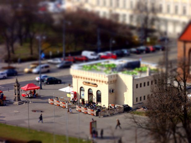 ISO 100, f/6,3, 1/250, efekt wizualny - miniatura (tilt shift)