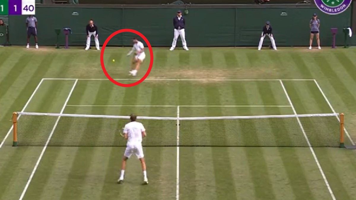 Increíble golpe de Carlos Alcaraz