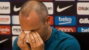 Legenda odchodzi. Andres Iniesta płakał, ogłaszając rozstanie z Barceloną (galeria)