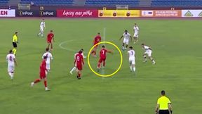 Przymierzył idealnie. Piękny strzał w meczu Polski [WIDEO]