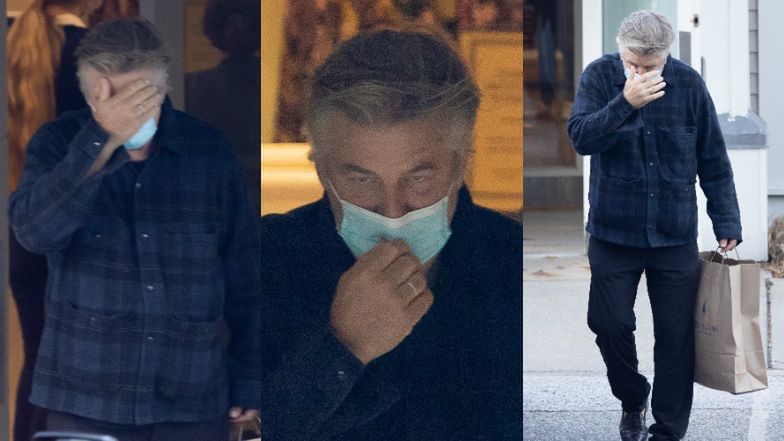 Alec Baldwin zasłania twarz przed paparazzi (ZDJĘCIA)