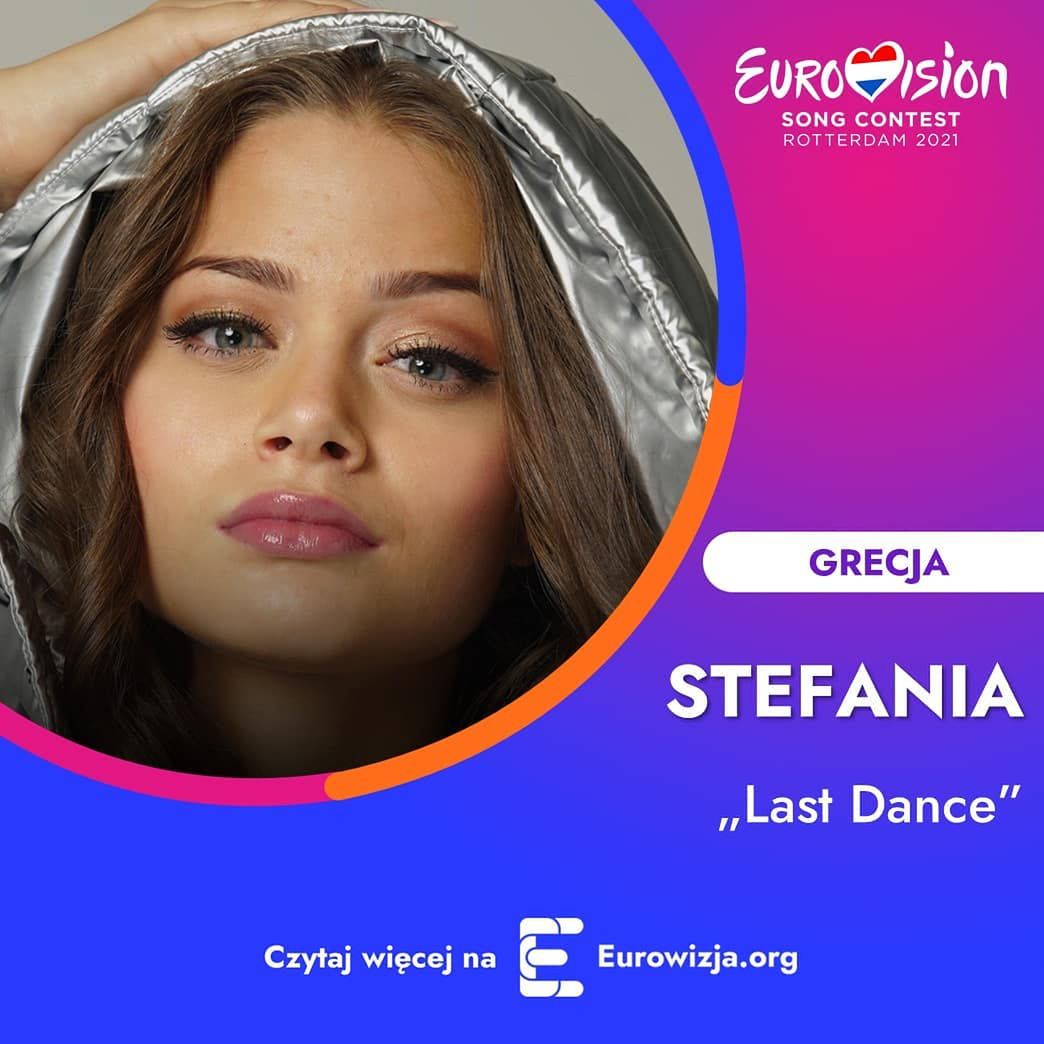 Grecja Eurowizja 2021 - Stefania Liberakakis, Last Dance