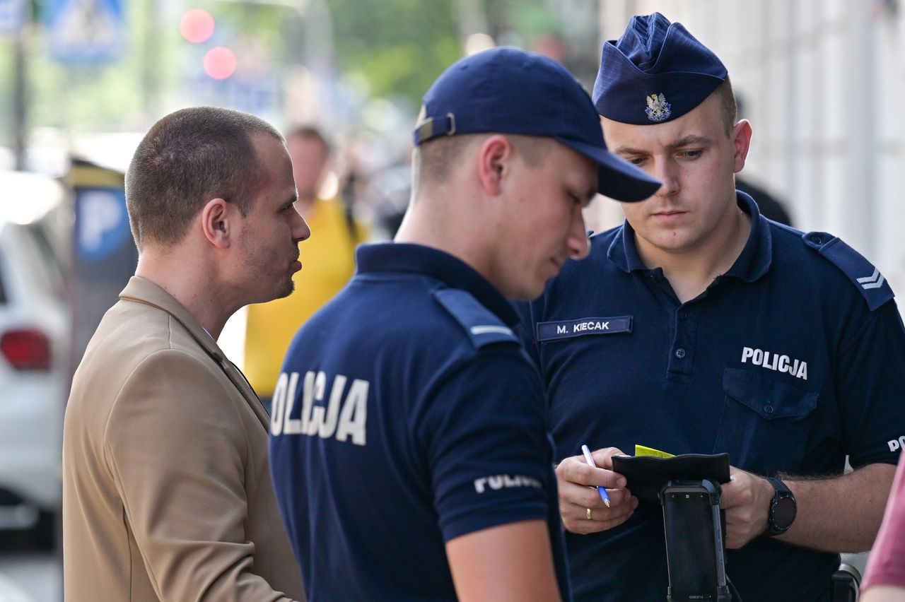 Marcin Hakiel składał zeznania na komisariacie