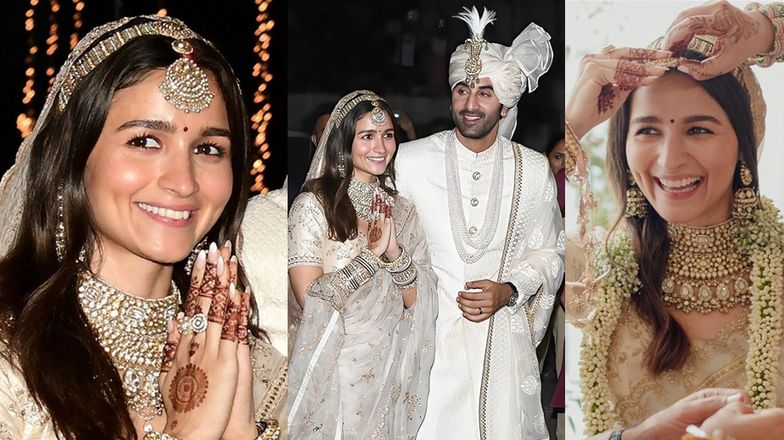 Tak wyglądał ślub NAJWIĘKSZYCH GWIAZD Bollywood: Alii Bhatt i Ranbira Kapoora! (ZDJĘCIA)