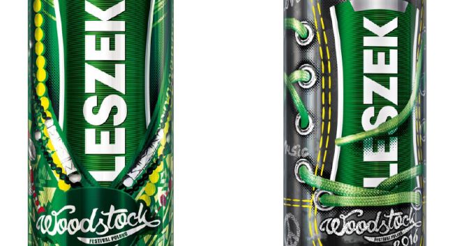 Piwo Lech jako sponsor Przystanku Woodstock 2016 ze specjalnymi strefami i puszkami