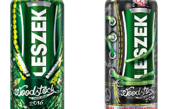Piwo Lech jako sponsor Przystanku Woodstock 2016 ze specjalnymi strefami i puszkami