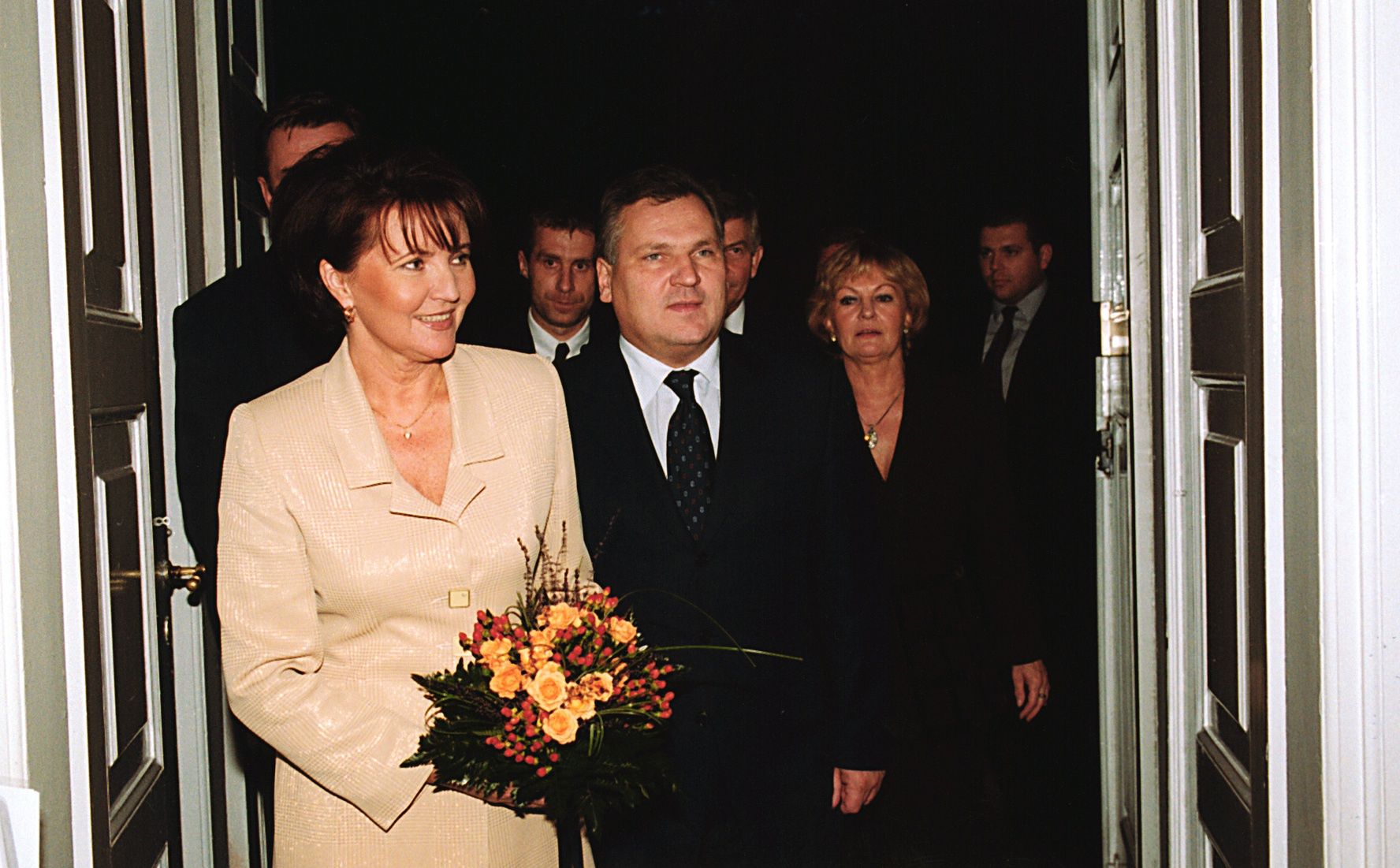 Jolanta i Aleksander Kwaśniewscy 