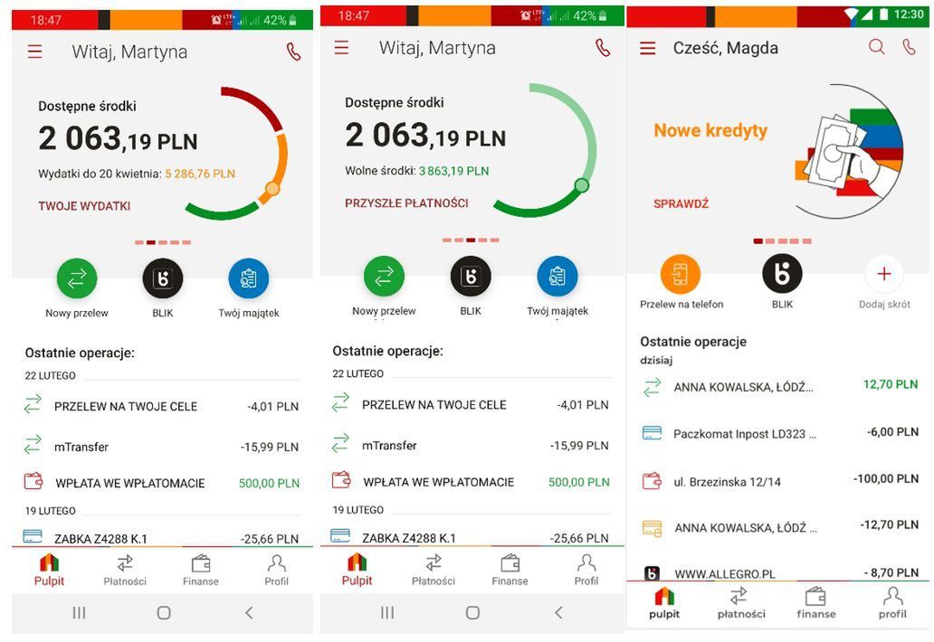 Aplikacja mobilna mBanku zmieni się od strony wizualnej, fot. materiały prasowe.